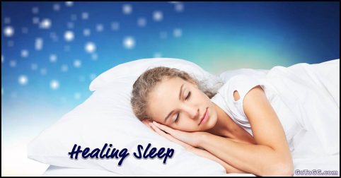 Read about the Healing Power of Sleep by Genevieve Gerard