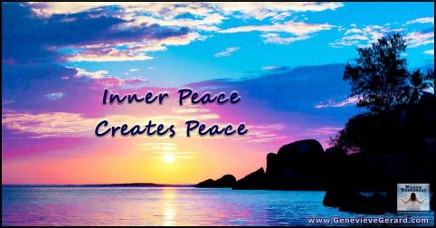 Read Create Peace in Your Heart and Mind, Wisdom Wednesday blog post by Genevieve Gerard